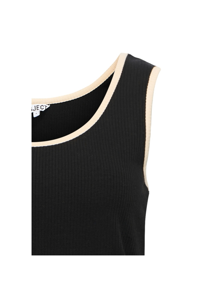 OBJJAMIE S/L SLI TANK TOP NOOS 23045692 BLACK/SANDSHELL COL
